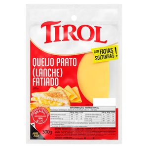 Queijo Prato Fatiado Tirol 300g