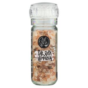 Sal Rosa do Himalaia com Moedor BR Spices Salt Selection Vidro 100g