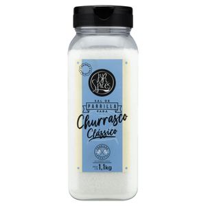 Sal de Parrilla Argentino Clássico BR Spices Churrasco Frasco 1,1kg