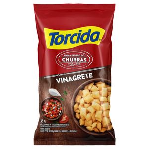 Salgadinho de Trigo Vinagrete Torcida Churras Pacote 35g