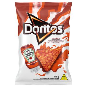 Salgadinho de Milho Ketchup Doritos Pacote 110g