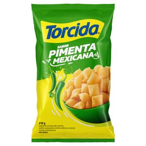 Salgadinho de Trigo Pimenta Mexicana Torcida Pacote 210g