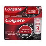 Pack-Creme-Dental-Carvao-Ativado-Colgate-Luminous-White-Caixa-3-Unidades-70g-Cada