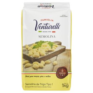 Semolina de Trigo Tipo 1 Famiglia Venturelli Pacote 1kg