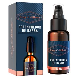 Sérum Preenchedor para Barba King.C.Gillette Caixa 50ml