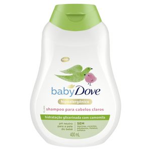 Shampoo Hidratação Glicerinada Camomila Dove Baby Frasco 400ml