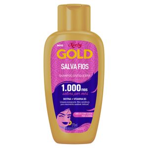 Shampoo Antiquebra Niely Gold Salva Fios Frasco 275ml