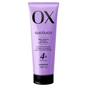 Shampoo OX Cosméticos Glicólico Bisnaga 240ml
