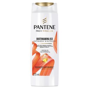 Shampoo Pantene Biotinamina B3 Antiqueda+ & Nutrição Frasco 175ml