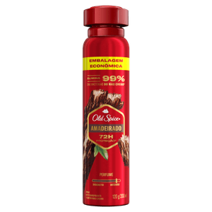 Antitranspirante Spray Amadeirado Old Spice 200ml Embalagem Econômica
