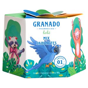 Kit Sabonetes Granado Caixa 6unidades