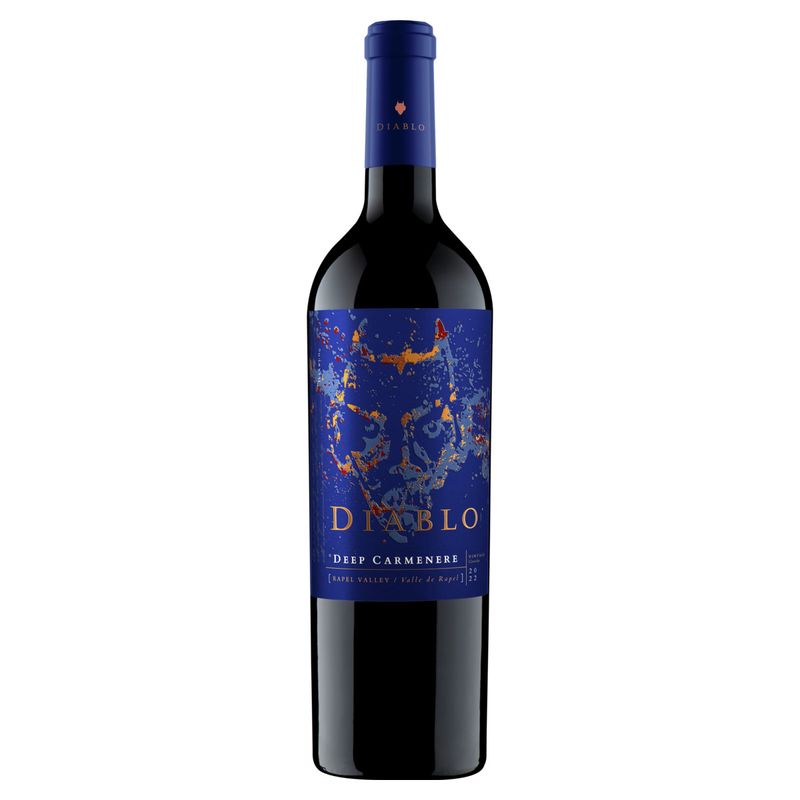 Vinho-Chileno-Tinto-Meio-Seco-Deep-Diablo-Carmenere-Valle-del-Rapel-Garrafa-750ml