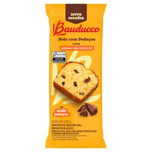 Bolo Laranja com Chocolate Bauducco Pacote 200g