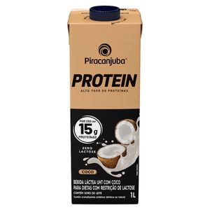 Bebida Láctea UHT Coco Zero Lactose Piracanjuba Whey Caixa 1l