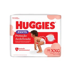 Fralda Descartável Infantil Roupinha Huggies Supreme Care XXG Pacote 24 Unidades