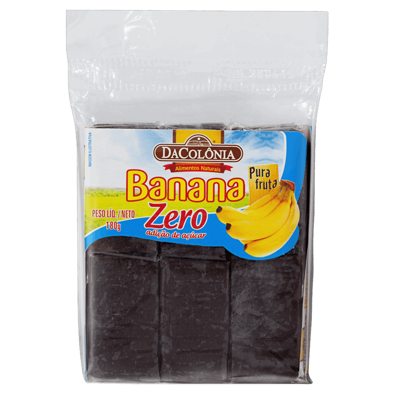 Banana-Da-Colonia-Zero-Pacote-180g