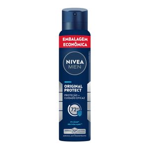 Antitranspirante Aerossol Original Protect Nivea Men 200ml Embalagem Econômica