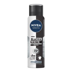 Antitranspirante Aerossol Nivea Men Invisible for Black & White 150ml