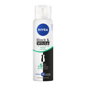 Antitranspirante Aerossol Fresh Erva-Doce Nivea Invisible for Black & White 150ml