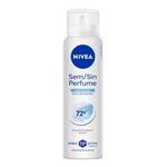 Antitranspirante-Aerossol-sem-Perfume-Nivea-150ml