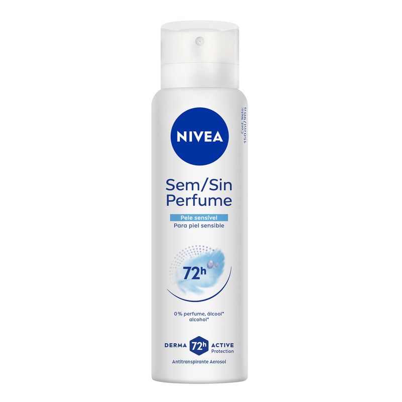 Antitranspirante-Aerossol-sem-Perfume-Nivea-150ml