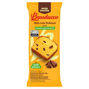 Bolo Cenoura com Chocolate Bauducco Pacote 200g