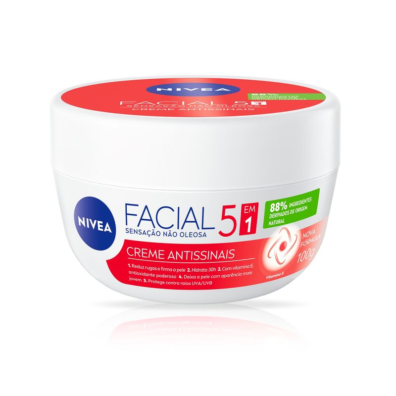 Creme-Facial-Antissinais-Nivea-Pote-100g