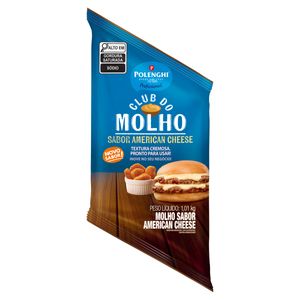 Molho American Cheese Polenghi Club do Molho Bisnaga 1,01kg