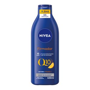 Loção Hidratante Firmador Nivea Q10 + Vitamina C Pele Seca Frasco 400ml