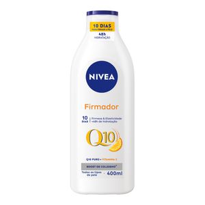 Loção Hidratante Firmador Nivea Q10 + Vitamina C Todos os Tipos de Pele Frasco 400ml